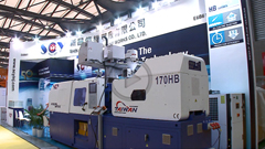SCY Catches the Spotlight at the CHINAPLAS 2016 with the Launch of the New Hybrid Drive Injection Molding Machine