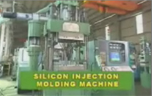 Machine solide de moulage par injection de silicium