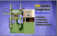 Machine automatique de moulage par compression hydraulique d&#39;huile