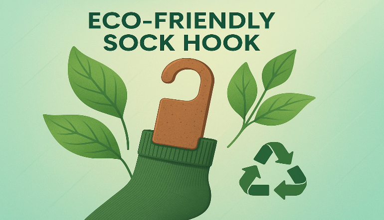 Traceless & C&A Bring Plastic-Free Sock Hooks to Hamburg Stores