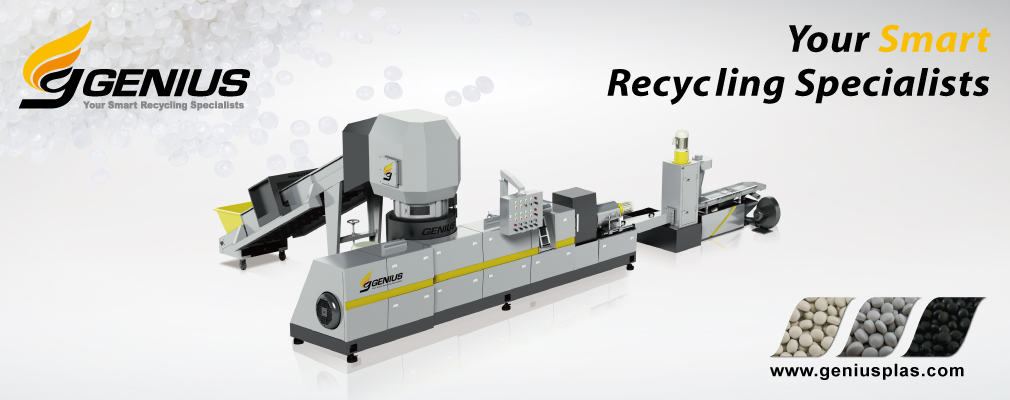 Machine de recyclage en plastique de compacteur de coupeur