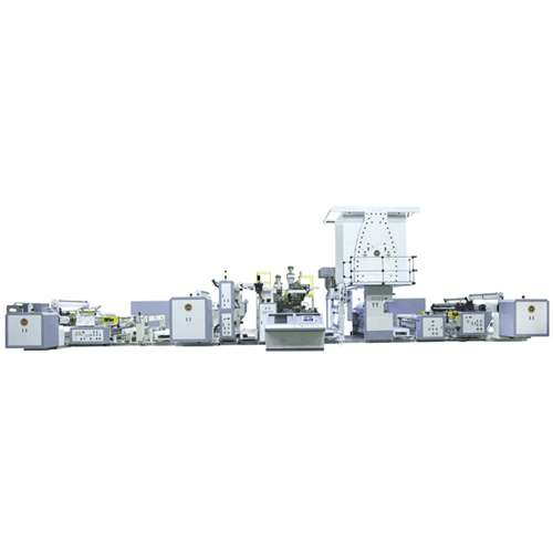 Machine de stratification de Co-Extrusion de trois-couche pour le film M120053 d'emballage flexible