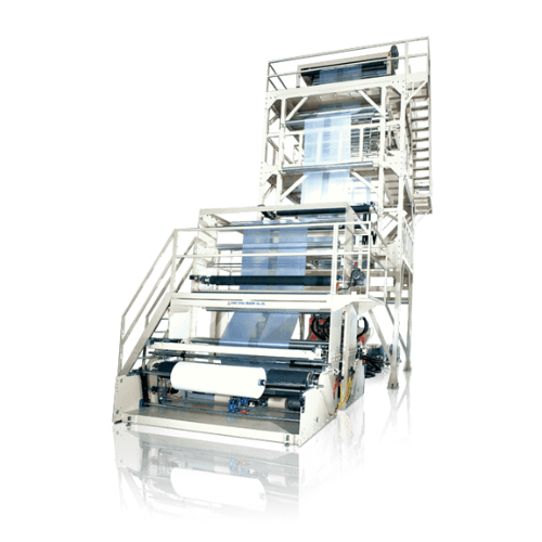 LDPE/LLDPE HIGH SPEED PLASTIC INFLATION MACHINE : KML-120