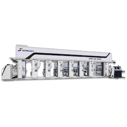 Presse d'impression rotogravure flexible standard (série WRP-AS)