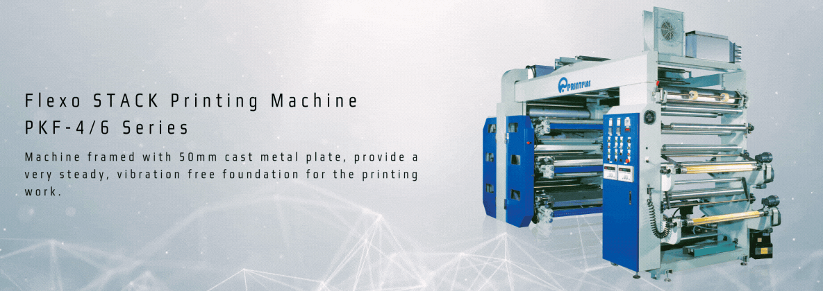 Flexo STACK Printing Machine PKF-4/6 Series