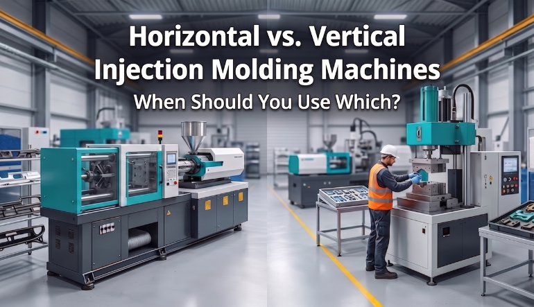 Machines de moulage par injection horizontales ou verticales : quelle orientation de serrage est la plus adaptée à votre ligne de production ?