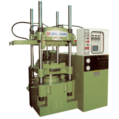 Machine de moulage par compression hydraulique à huile à double corps - Série FCE