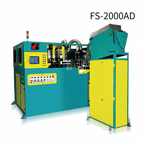 Machine de moulage par soufflage par étirage automatique PET-FS-2000AD