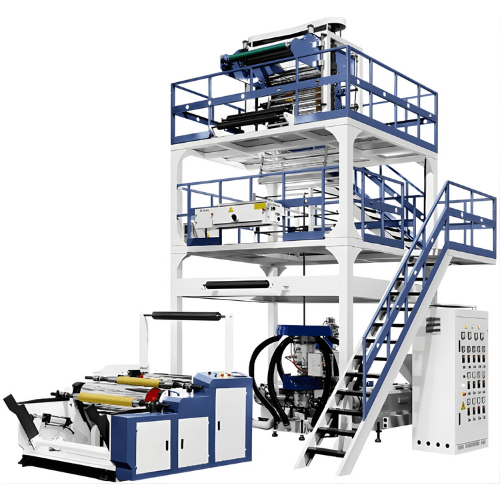 Machine de soufflage de film PE ABA à haute vitesse avancée pour une qualité supérieure