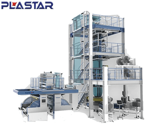Machine d'extrusion de film soufflé Plastar PE de bonne qualité professionnelle sur mesure 5 couches