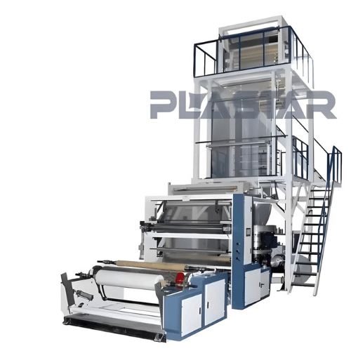 Ligne d'extrusion de film soufflé 3 couches ABC Plastar