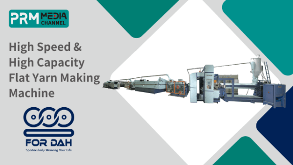 High Speed & High Capacity Flat Yarn Making Machine | FOR DAH