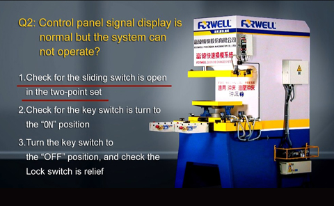 L&#39;affichage du signal Q2.Control est normal mais le système ne peut pas fonctionner