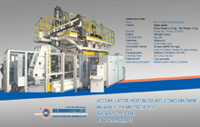 Machine de soufflage de tête d&#39;accumulateur