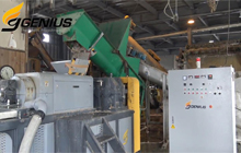 DW-350 Squeezing Dryer pour la production de sacs PPJumbo au Japon