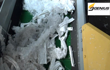 Machine de Reycling de série de KRIEGER pour le recyclage de raphia de pp, réutilisant tissé de sac
