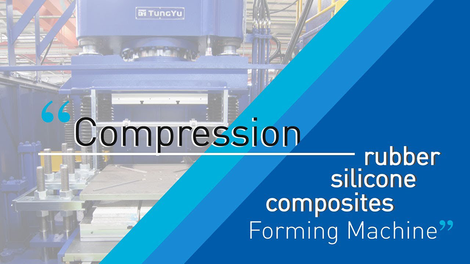 Machine de compression pour vos produits en caoutchouc ou composites.