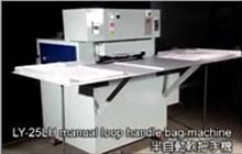 Sac semi-automatique de poignée de boucle faisant la machine