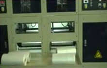 Ligne 2 complètement automatique avec le sac de noyau de roulement faisant la machine